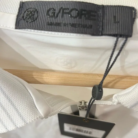 G/FORE‎ SILKY TECH NYLON QUARTER ZIP POLO - Picture 5 of 9